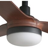 Faro 33817WT1S-LED prigušiva ventilator PUNT M 18W/230V CCT prečnik 132 cm braon/crna WT+DO | Eponuda.com