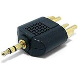 Audio adapter GEMBIRD A-458, 3.5 mm plug to 2 x RCA plug stereo adapter | Eponuda.ba