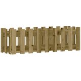 Povišena vrtna gredica 100x30x30 cm impregnirana borovina | shoptok.hr