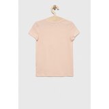 Guess Otroška kratka majica roza barva | Shoptok.si