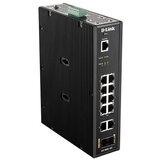 D-link 12-Port L2 Industrial Smart Managed Switch with 10 x 1GBaseT(X) & 2 x SFP | shoptok.hr