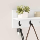  Vješalica za kapute na zidu Zidne Bijelo 40 x 10,5 x 18 cm | Eponuda.com