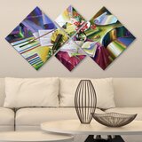 Wallity slika 4MDF1105735442, 60x115 cm, 4 dela | ePonuda.com