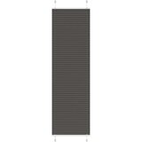  Plisirana zavjesa Crna 65x200 cm Širina tkanine 64,4 cm Poliester | shoptok.hr