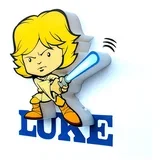 Lampara 3D Light FX mini Luke Skywalker