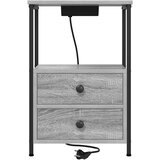  Noćni ormar 2 pcs Siva Sonoma 40 x 31 x 60 cm Konstruirano drvo | shoptok.hr