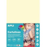 Apli barvni karton AP015116 pastelne barve 50 listov | Shoptok.si