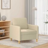 vidaXL fotelj krem 60 cm blago | Shoptok.si