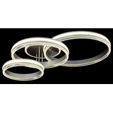 Globo 67377-72 - LED prigušiva stropna svetiljka FRANCINE LED/72W/230V srebrna + daljinski upravljač | Eponuda.com