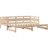 vidaXL Dnevni krevet na razvlačenje s ladicama bez madraca 80x200 cm | shoptok.hr