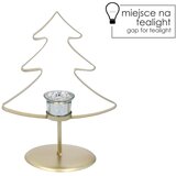 Molarem Home Metalni svijećnjak božićno drvce - 31 cm | shoptok.hr