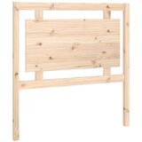  Posteljno vzglavje 95,5x4x100 cm trdna borovina, (20647297) | Shoptok.si