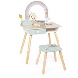 Janod Lesena toaletna mizica z samorogom in stolčkom Cene