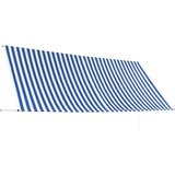 Tenda na uvlačenje 350 x 150 cm plavo-bijela | Eponuda.ba