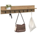  Vješalica za kapute na zidu Umjetnički hrast 100 x 10,5 x 18 cm | shoptok.hr