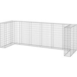  Gabionski zid za kante od pocinčanog čelika 325 x 100 x 110 cm | shoptok.hr