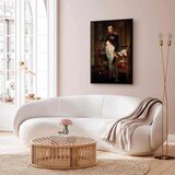  Slika - Jacques-Louis David – Napoleon Bonaparte 80x120 U crnom drvenom okviru | shoptok.hr