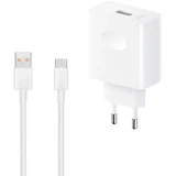 Original kućni punjač super charge 80W Beli + kabl Type A na Type C