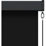 Rolo zavjesa Crna 60 x 250 cm Tkanina i aluminij | shoptok.hr