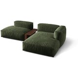Micadoni Zelena kutna garnitura od bouclé tkanine (s desnim kutom) Martina – Home | shoptok.hr