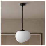 Brilagi Luster na kablu PEBBLES 1xE27/40W/230V Ø 25 cm crna | Eponuda.com