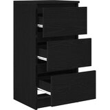  Komoda crni hrast 37,5x35x76 cm konstruirano drvo | Eponuda.com