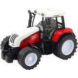  Poljoprivredni traktor s prikolicom i mješalicom za stočnu hranu, crveni 60 cm | shoptok.hr