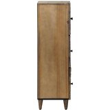  Visoka ploča Smeđa 40 x 33 5 x 110 cm Čvrsto drvo manga | shoptok.hr