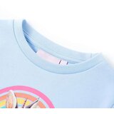  Dječja topla majica svjetloplava 92 | shoptok.hr