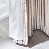 Catherine Lansfield Rjave zavese v kompletu 2 ks 168x229 cm Logan Stripe – | Shoptok.si