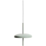 Kave Home Svetlo zelena LED zatemnitvena stropna svetilka s kovinskim senčilom ø 16 cm Porte – Cene