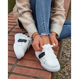 Resti Black and white women's sports shoes with rubber inserts Inika - Footwear | Shoptok.si