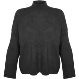 Trendyol Sweater - Gray - Regular fit Cene