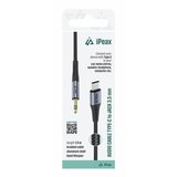 Swissten iPEAX kabel audio adapter, USB-C / 3,5mm Jack, 1,5m, crni | shoptok.hr