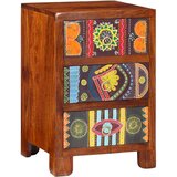 vidaXL Nočna omarica 40x40x60 cm Masivni les Akacija | Shoptok.si