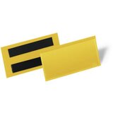 Durable Magnetni žepki 53x113 (38x100) rumeni 50 kos, (20376055) | Shoptok.si