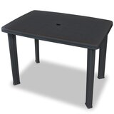  3-dijelni bistro set od plastike antracit | shoptok.hr