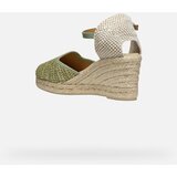 Geox Light green women's sandals Gelsa Low - Women's | shoptok.hr