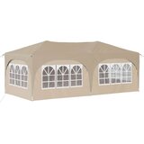  Zložljivi šotor za zabave 575 x 288 x 245 cm Krem, (5000248708) | Shoptok.si