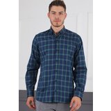 Dewberry G717 DERBERRY MEN'S SHIRT-NAVY-GREEN | shoptok.hr