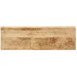  Konzolni stol sa živim rubom 105x33x76 cm masivno drvo manga | Eponuda.ba