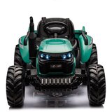  HC-306 Traktor na baterije s prikolicom tamnozelene boje 24V Slike