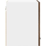 Viseći ormarić Riga Dimljeni hrast i bijela 30 x 31 x 40 cm | shoptok.hr