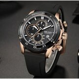 Megir 2211 black gold muški sat Cene