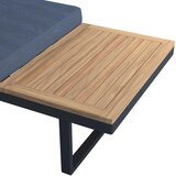 Ambia Garden LOUNGE GARNITURA tikovina trd les aluminij, nerjaveče jeklo | Shoptok.si