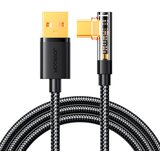Joyroom Kotni USB-C - USB kabel za hitro polnjenje in prenos podatkov 3A 1,2m črn, (21580780) Cene