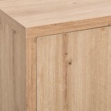 XORA VISEČA OMARA ZA ČEVLJE antracit, hrast artisan | Shoptok.si