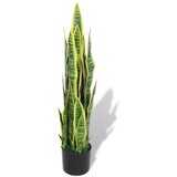  Umjetna biljka sanseverija s posudom 90 cm zelena | shoptok.hr