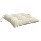 vidaXL Jastuci za stolice 2 kom krem bijeli 50x50x7 cm tkanina Oxford | shoptok.hr