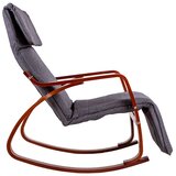  Stolica za ljuljanje ModernHome –siva | shoptok.hr